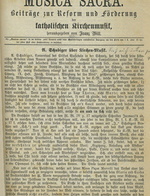 Musica sacra 1870 / 01