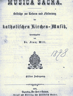 Musica sacra 1878 / 09