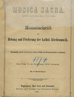 Musica sacra 1894 / 05