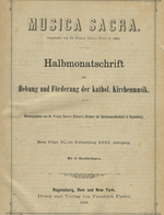 Musica sacra 1899 / 02