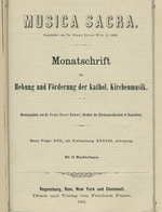 Musica sacra 1905 / 09-10