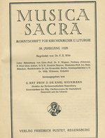 Musica sacra 1928 / 08-09