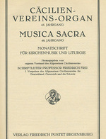 Musica sacra 1930 / 09