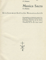 Musica sacra 1932 / 12