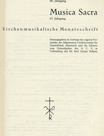 Musica sacra 1935 / 08