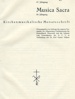 Musica sacra 1936 / 07