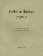 Kirchenmusikalisches Jahrbuch 1955
