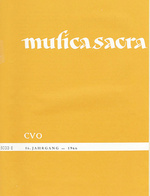Musica sacra 1966 / 07-08