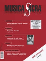 Musica sacra 2000 / 03