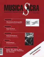 Musica sacra 2002 / 03